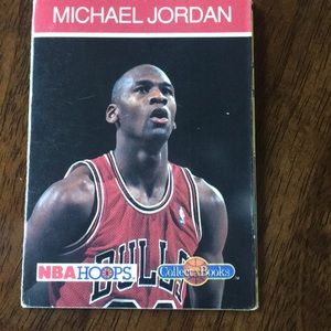 Michael Jordan NBA hoops collect a book